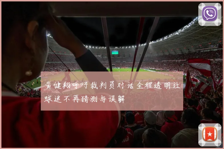 黄健翔呼吁裁判员对话全程透明让球迷不再猜测与误解